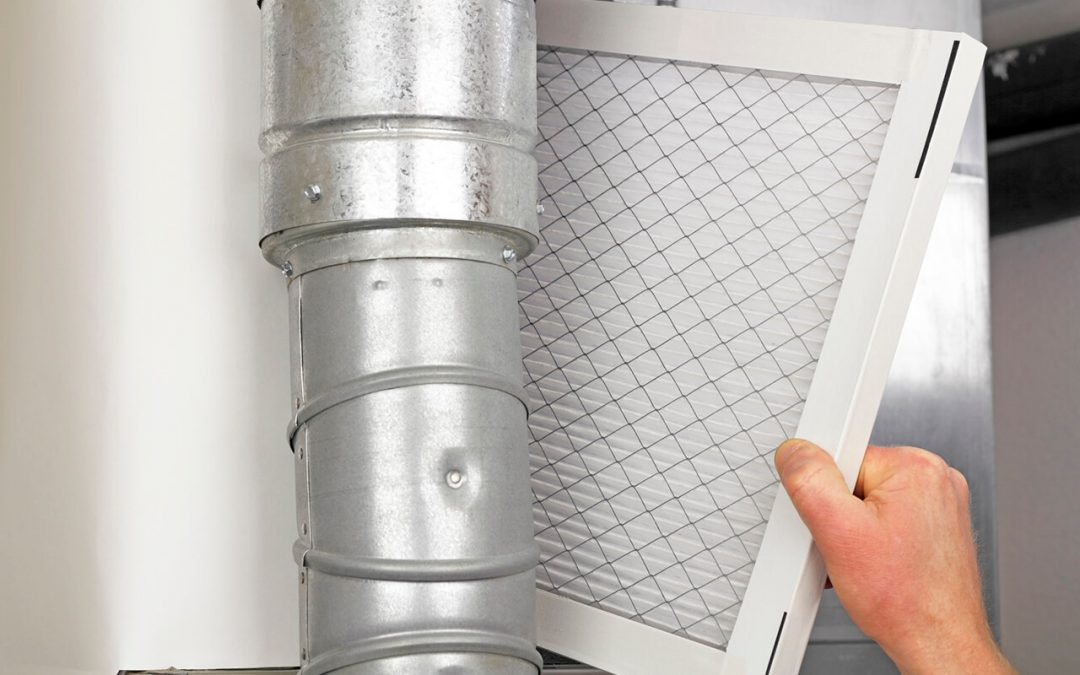 improve air quality by changing HVAC filters as recommended