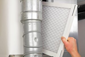 improve air quality by changing HVAC filters as recommended