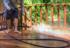 summer home improvement can be easier with a pressure-washer